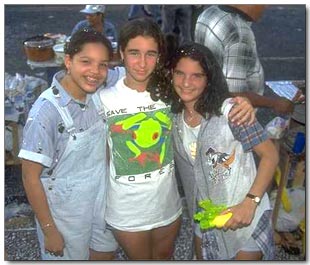 Save the Forest. Brazilian Girls.